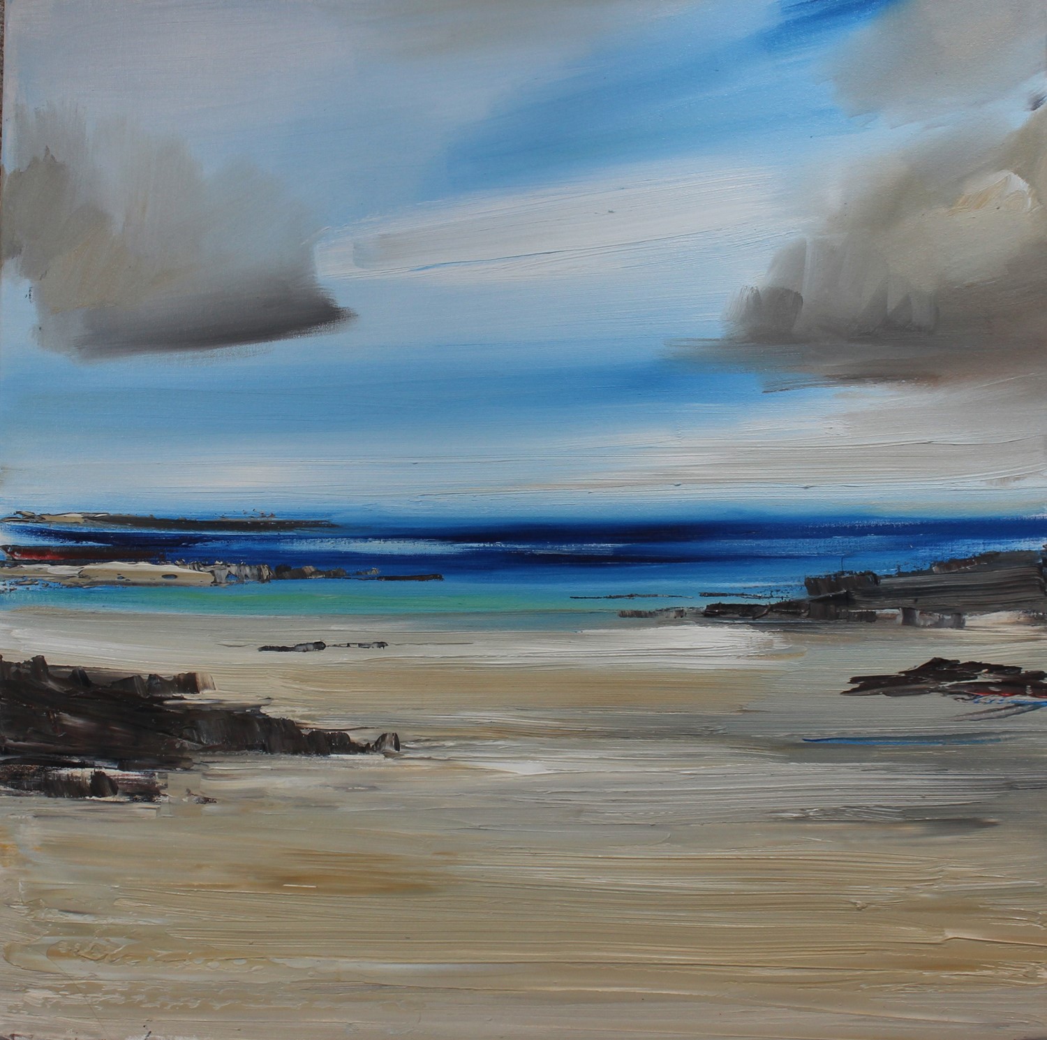 'The Silvery Sands' by artist Rosanne Barr